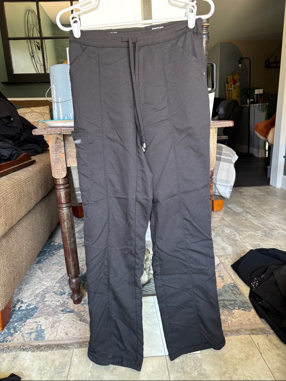 Scrubs: Women’s Black Drawstring Pants